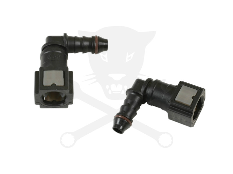 Üzemany gyorscsatl. készlet 3 db  6.3 x 6 mm 90°-os - Laser