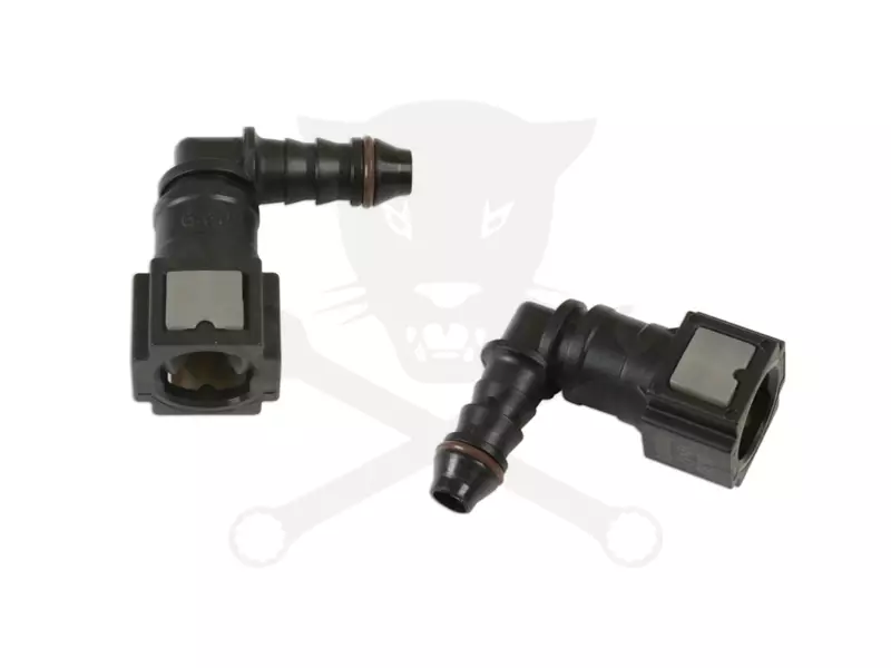 Üzemany gyorscsatl. készlet 3 db 6.3 x 6 mm 90°-os - Laser