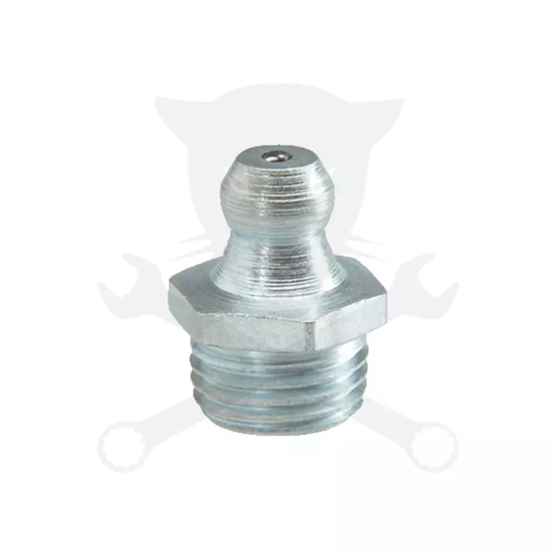 Zsírzógomb, egyenes, kúpos menettel MK10x1.25 H1 - DIN71412