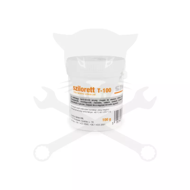 Szilikon zsír T100 0,1 kg Teflon tartalmú (Sziloret T-100g)