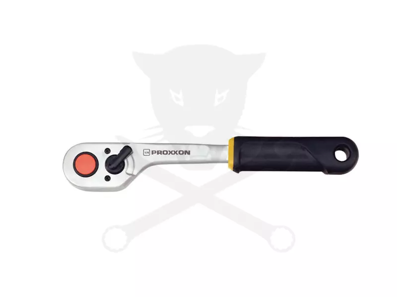 Crowa racsnis kulcs 1/4" L-alakú eltolt kivitel - extra erős -PROXXON