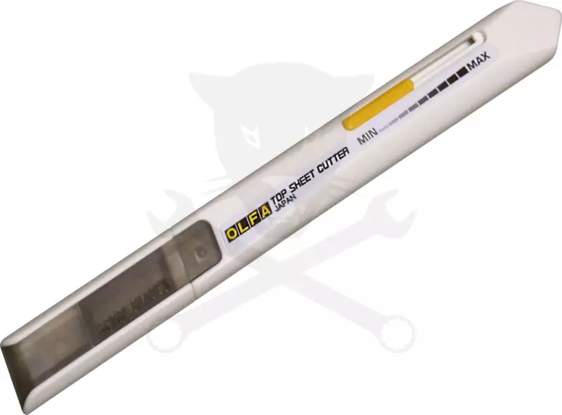 Vágókés OLFA dekor és riccelő kés 6 mm 2 db pengével, állítható
