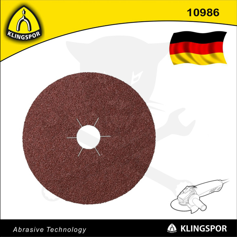 Fíbertárcsa 115x22 mm P120 - fémre - CS 561 KLN