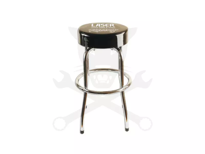 Szerelőszék - bárszék - fekete-króm 720mm magas / 37 mm átmérő  KIFUTÓ