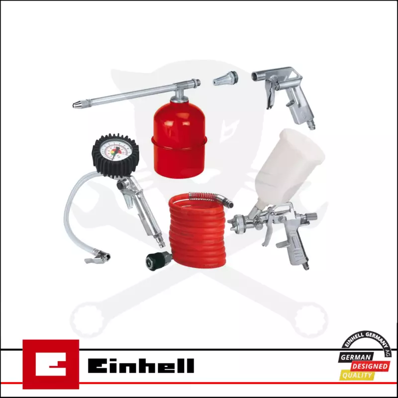 Levegős szerszám/tartozék készlet 5 db-os Einhell