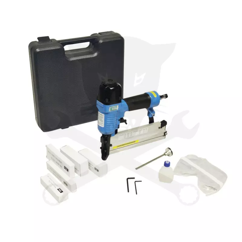 Kapocs - és szögbelövő 1/4" - 15-40 mm 6 Bar kombi készlet - GÜDE