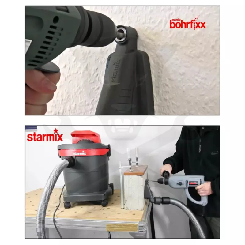 Porszívó adapter - porelszívó lyukfúráshoz