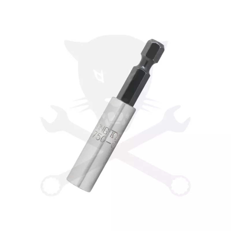 Bit tartó adapter 1/4"- 1/4"-os bithez mágneses