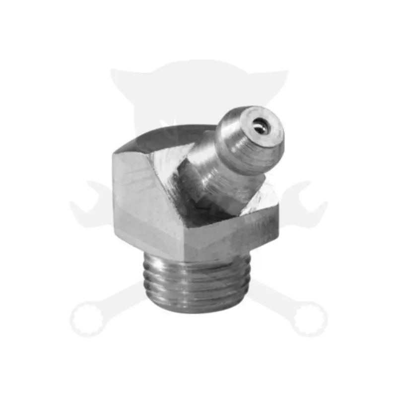 Zsírzógomb, 45° hengeres menet MK 8x1.0 H2 - DIN71412