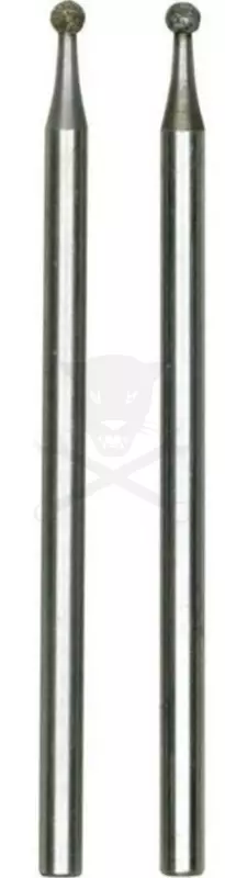 Szélvédő javító gyémánt-karbid fúrószár 2 db-os készlet - gömbfej 1.8 mm