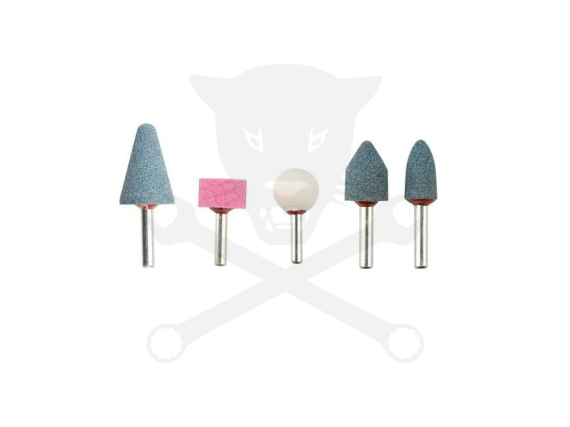 Köszörűkő készlet fúrógéphez - 5 r. készlet Top Tools