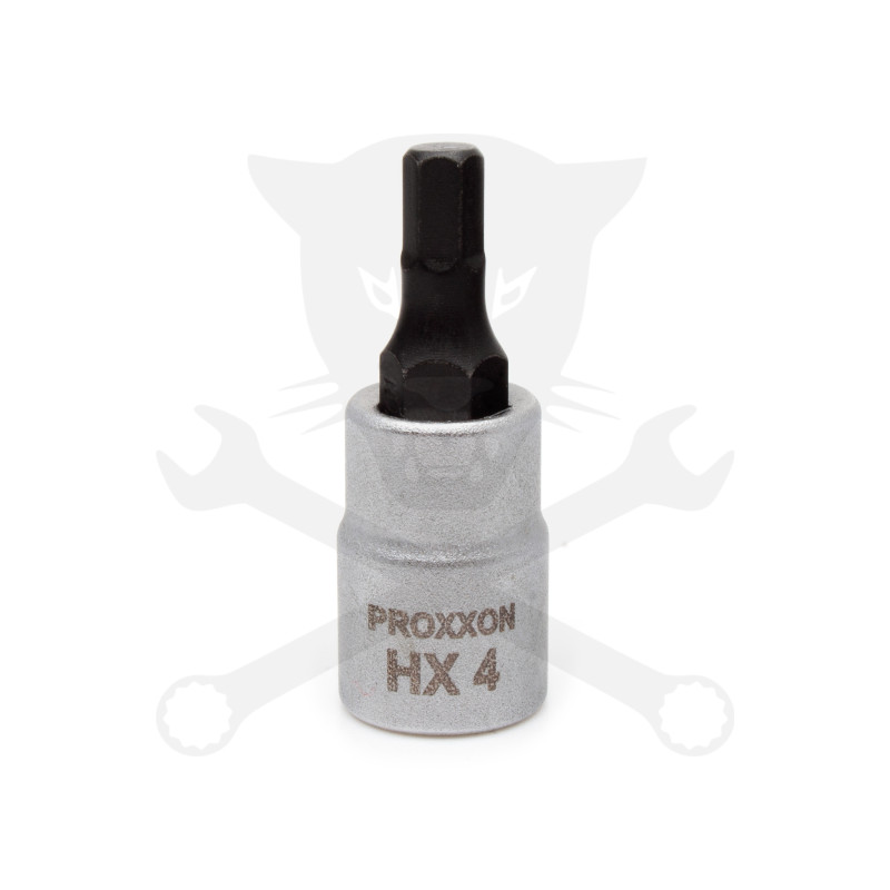 Rátűzőkulcs - crowa+bit 1/4" Imbusz HX4 Proxxon