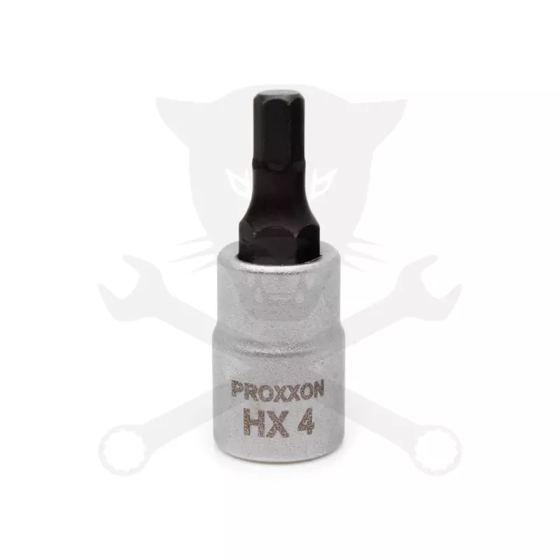 Rátűzőkulcs - crowa+bit 1/4" Imbusz HX4 Proxxon