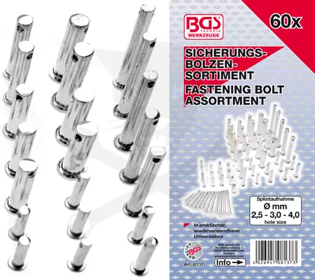 Csapszeg készlet 60 db-os