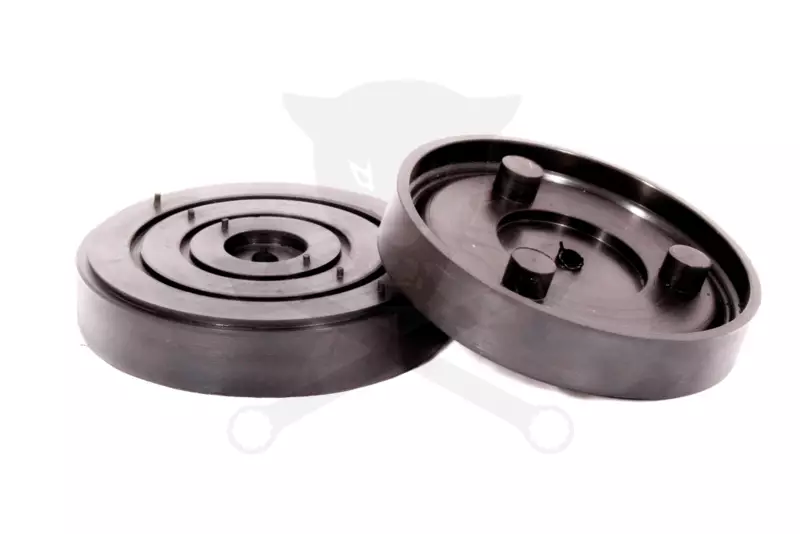 Gumipogácsa csápos emelőhöz 141/131 mm-es félperemes-körkörös-3poz