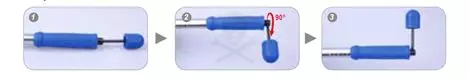 Nyomatékkulcs 050-225 Nm 1/2" - jobbos-balos - kalibrálva King Tony
