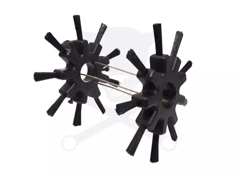 Csővizsgáló kamerához Központosító kefe 150 mm-es -1 pár- Hubitools