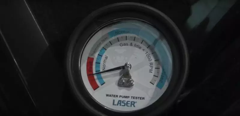 Vízpumpa teszter - Laser
