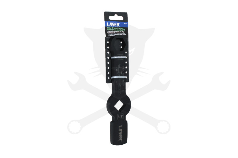 Féknyeregkulcs -TEHER- 24 mm üthető 6 lapú 3/4" Mecedes Actros