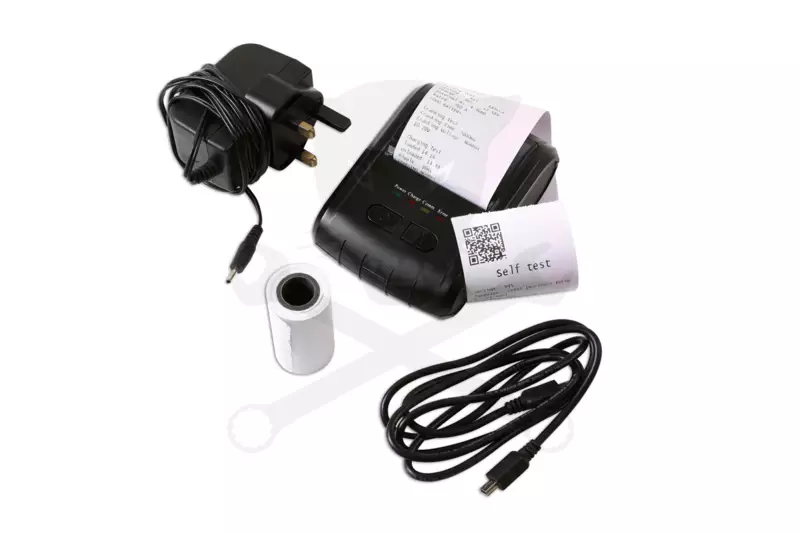 Akkumulátor teszter digitális LAS-6803 -hoz Thermo nyomtató