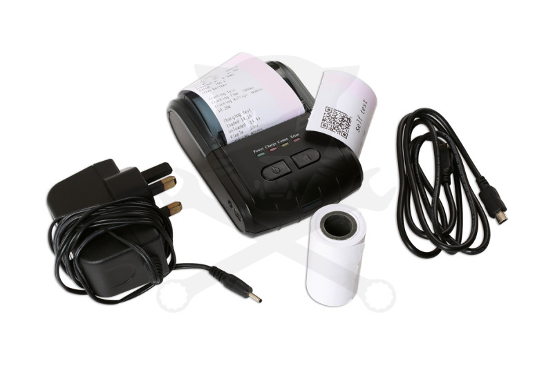 Akkumulátor teszter digitális LAS-6803 -hoz Thermo nyomtató