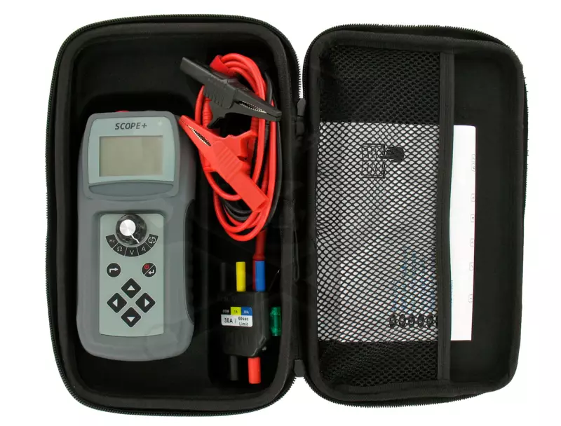 Autóipari multimeter-teszter 0-50 V DC - Scope+ Tester - Hubitools