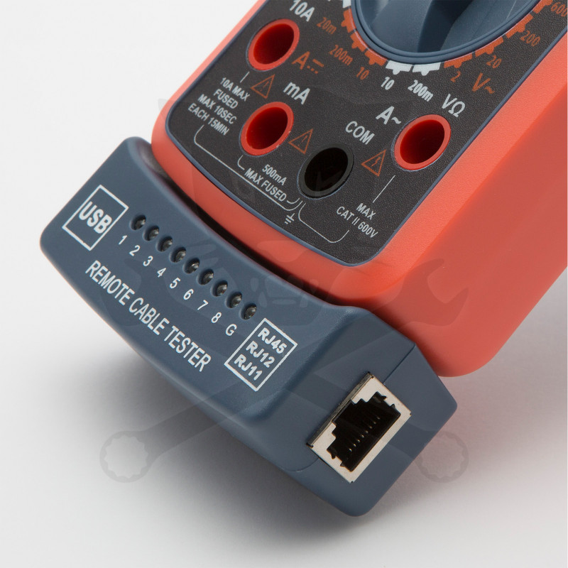 Multiméter, digitális DC 600V / AC 600V 3in1 - Maxwell