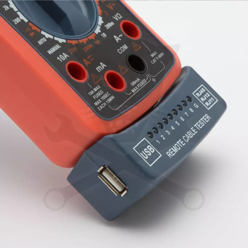 Multiméter, digitális DC 600V / AC 600V 3in1 - Maxwell
