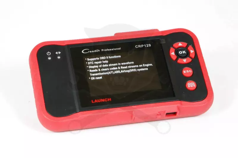 Diagnosztikai műszer Launch motor-váltó-ABS-légzsák-szervízinterv-fék