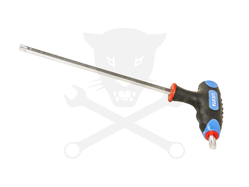 Torx kulcs T-fogós, T25-ös Licota