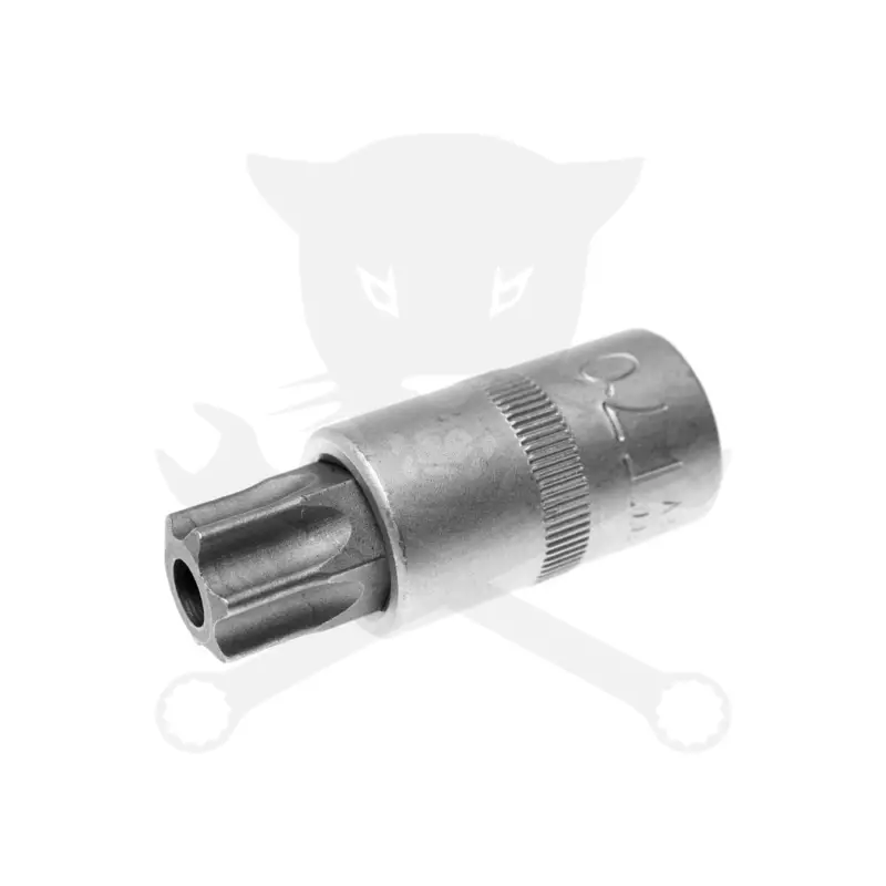 Rátűzőkulcs - crowa+bit 1/2" torx furatos T70 x 53 mm
