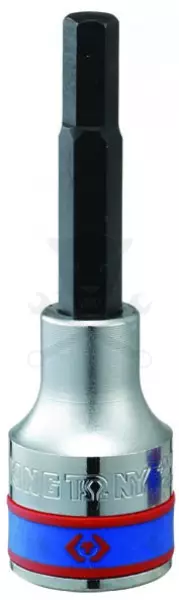 Rátűzőkulcs - crowa+bit 1/2" imbusz H10 hosszított - KingTony