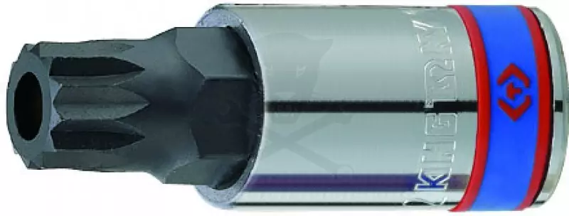 Rátűzőkulcs - crowa+bit 1/2" ribe M16 KingTony