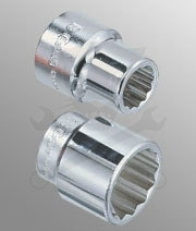 Dugókulcs - crowafej 3/4" 12 szög normál 60 mm Genius