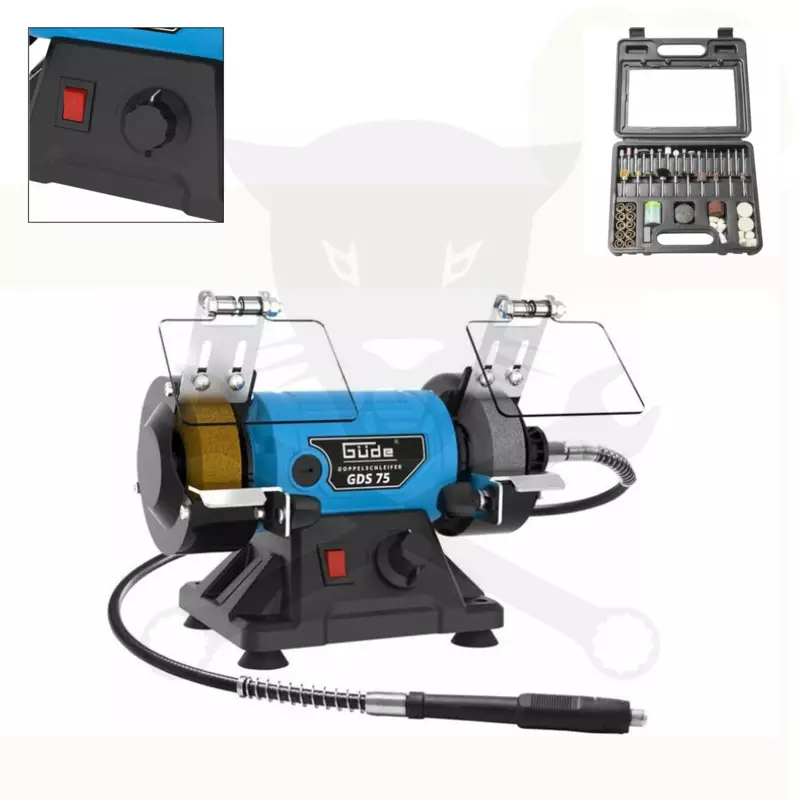 Kettős köszörű, 150 W 75 mm GDS 75 - Güde