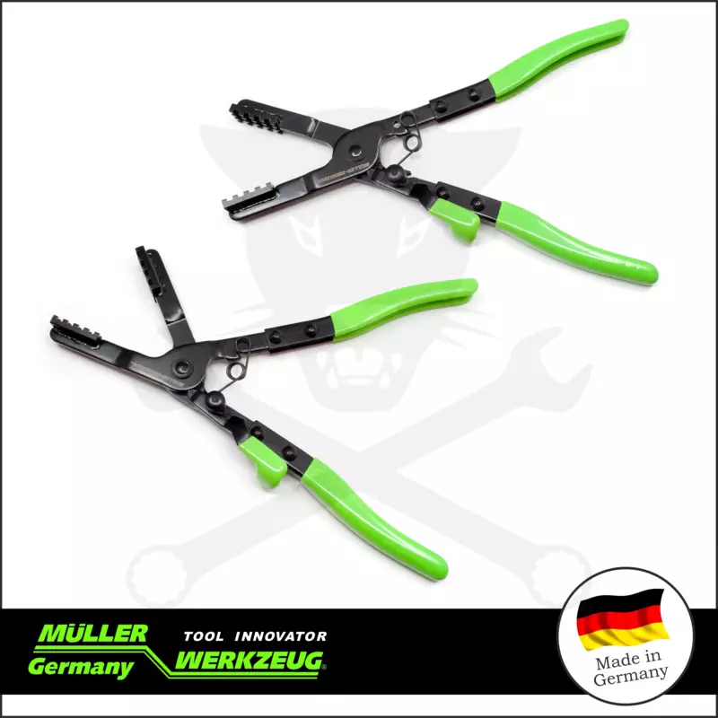 Bilincsfogó vízcső bilincsekhez - egyenes-hajlított 280 mm Müller