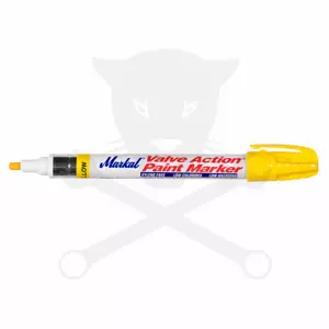 Jelölő filctoll HUBI sárga