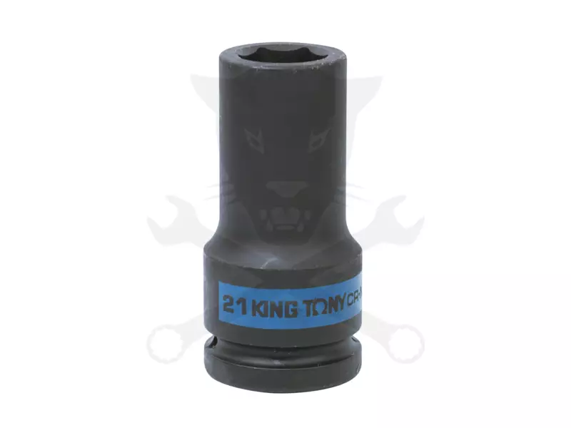 Légkulcsfej 3/4" 6 l.h. 21-es KingTony