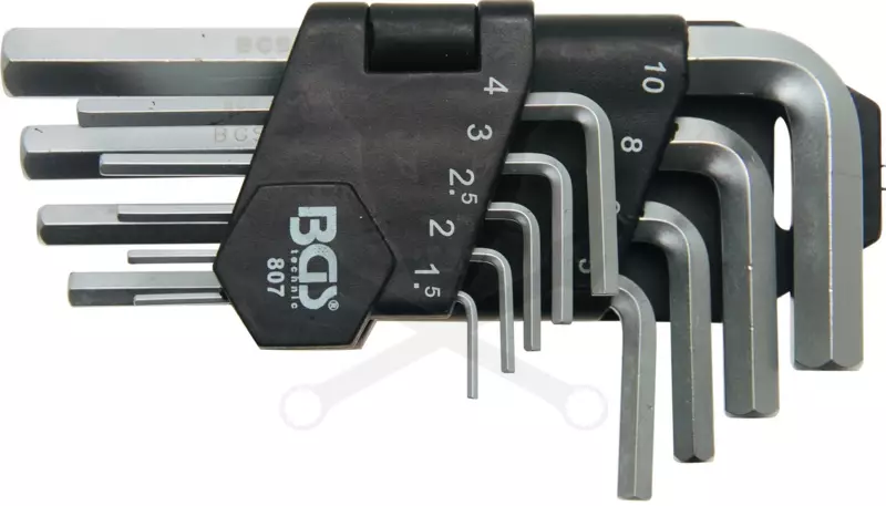Imbuszkulcs készlet 09 db-os BGS