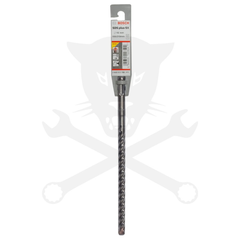 Kőzetfúró 10.0 x 150/210 mm SDS-Plus-5X - négyélű - Bosch