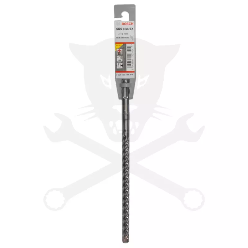 Kőzetfúró 10.0 x 150/210 mm SDS-Plus-5X - négyélű - Bosch