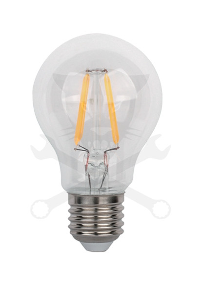 Izzó LED körte 04 W meleg fehér, matt 104/60 mm E27 ELMARK