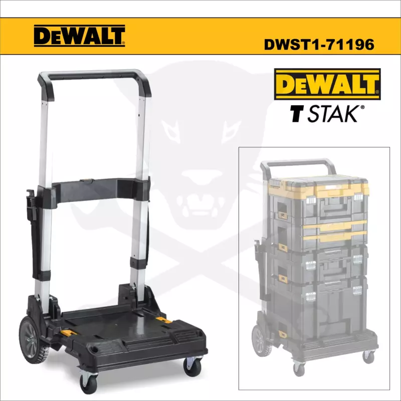 Szállítókocsi TSTAK szerszámos ládákhoz - DeWalt