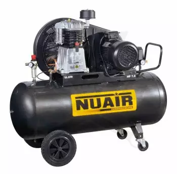 Kompresszor, dugattyús 270L 5,5 KW 11 bar 400V NUAIR (NB7/7.5CT)