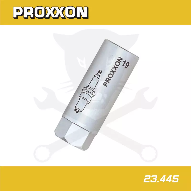 Gyertyakulcs 19 mm 1/2" neopren betétes Proxxon