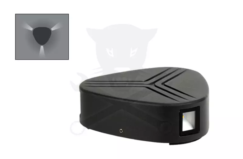 Lámpatest, kültéri fali LED 3x3 W 480 lm / 4300K - ELMARK