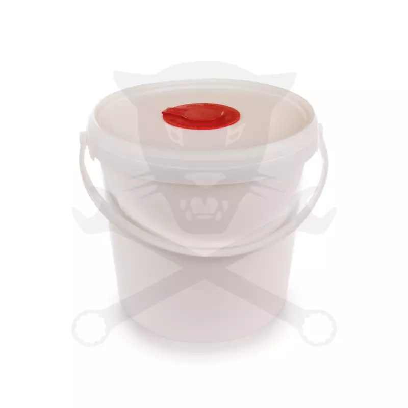 Törlőkendő ipari Leaner 68 gr/m2 szöszmentes 17x36 cm-hez adagoló vödör
