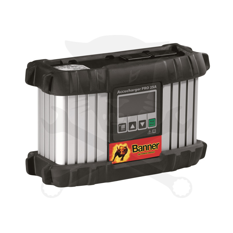 Akkumulátor töltő 06/12/24V  -  25A IP40 - Banner Pro 25A