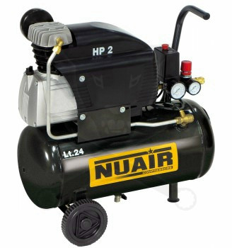 Kompresszor, dugattyús 24L 1,5 KW 8 bar 230V NUAIR (FC2/24)
