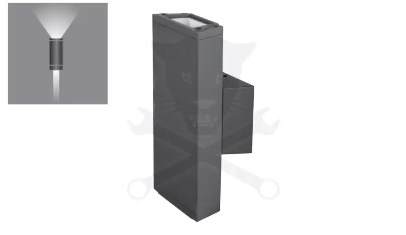 Lámpatest, kültéri fali LED 2x3 W 320 lm / 4300K - ELMARK